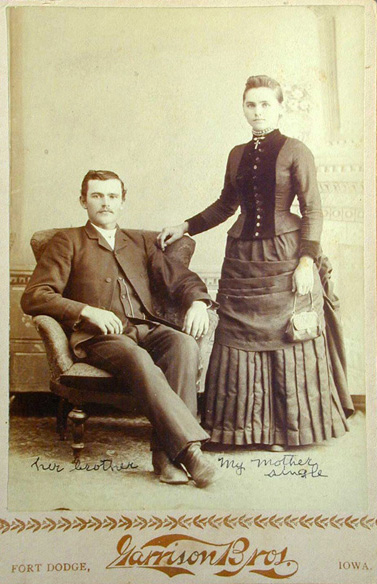 Catherine Vodraska and her brother, Joseph Vodraska